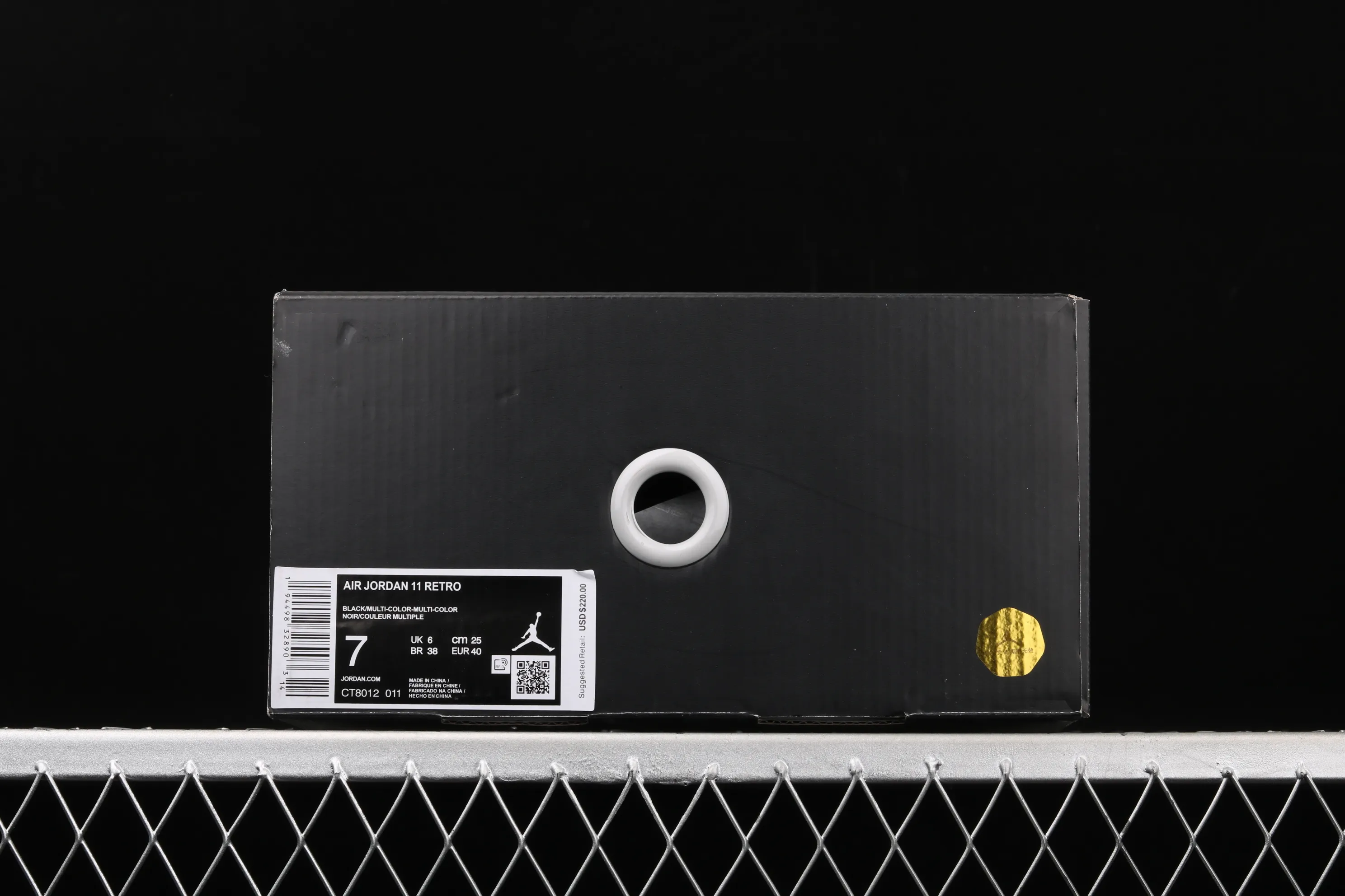 All Categories Air Jordan Jordan Series Basketball Shoes Air Jordan 11 Differentiated Versions Air Jordan 11 "25th Anniversary" AJ11 Joe 11 Devil II Genuine Standard Real Carbon CT8012-011
